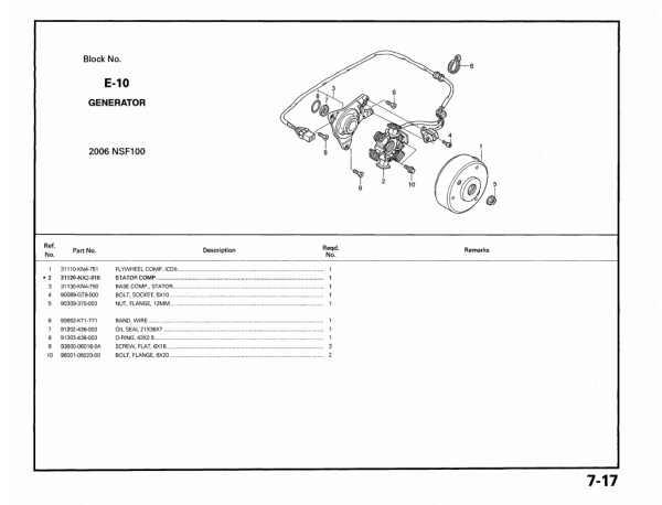 Honda Original O-RING