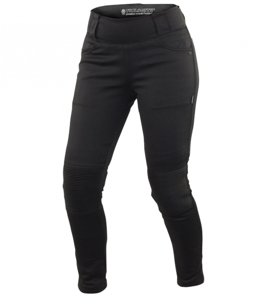 TRILOBITE MOTORRAD LEGGINGS DAMEN SCHWARZ