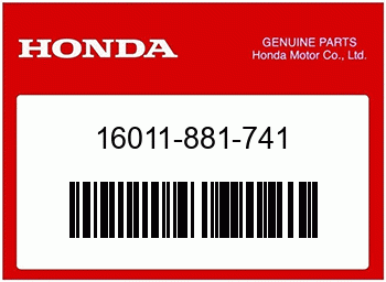Honda SCHWIMMERVENTIL SATZ, Honda-Teilenummer 16011881741