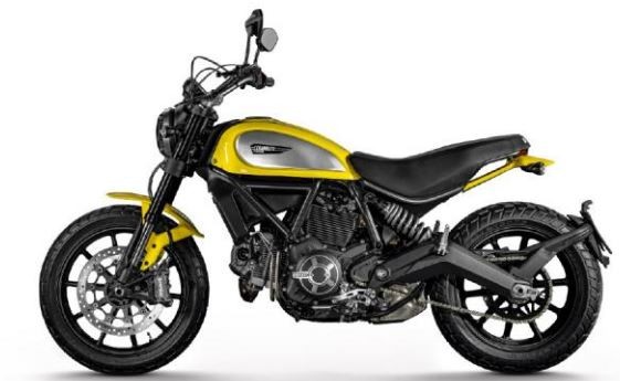 Ducati Scrambler Motorrad Modell 1:18