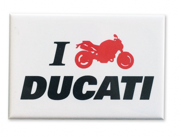 Ducati Original I MOTO DUCATI MAGNET SCHILD
