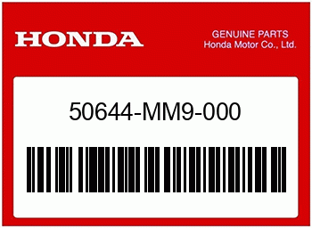 Honda RUECKHOLFEDER, L. FUSSRASTE, Honda-Teilenummer 50644MM9000
