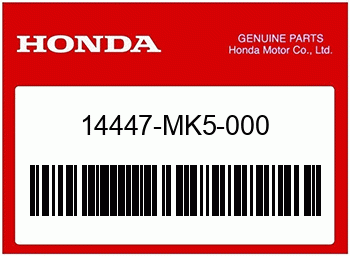 Honda HILFSKIPPHEBEL, R. AUSPUF, Honda-Teilenummer 14447MK5000
