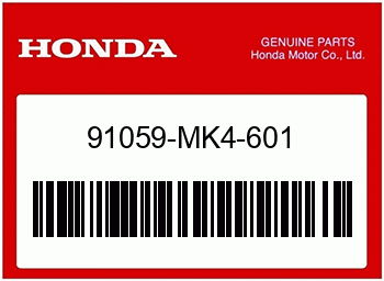 Honda SCHNEIDSCHRAUBE 3X1, Honda-Teilenummer 91059MK4601