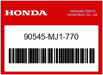 Honda SCHEIBE, OELSCHRAUBE, Honda-Teilenummer 90545MJ1770