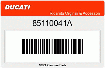 Ducati SICHERUNGSSCHEIBE, Ducati-Teilenummer 85110041A