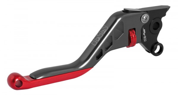 iXS X-Force PRO Hebelset in Titan/Rot