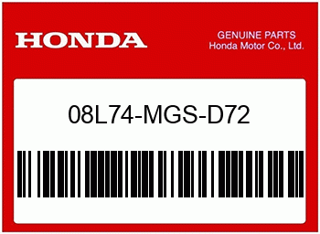 Honda KIT,PANNIER STAY, Honda-Teilenummer 08L74MGSD72
