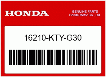 Honda ISOLATOR, VERGASER, Honda-Teilenummer 16210KTYG30