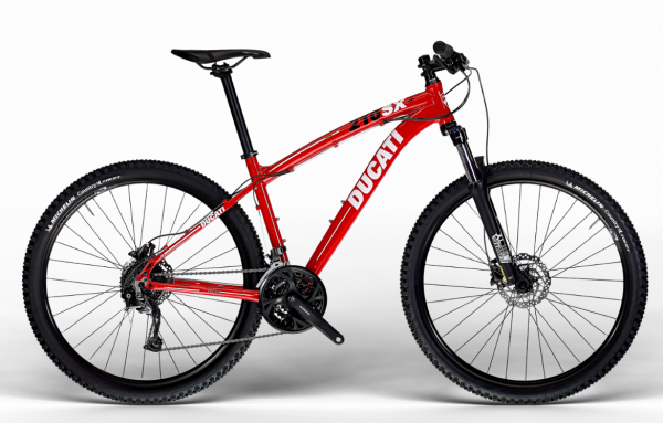 Ducati Mountainbike MTB 210SX 27,5 Zoll SHIMANO Ducati Red