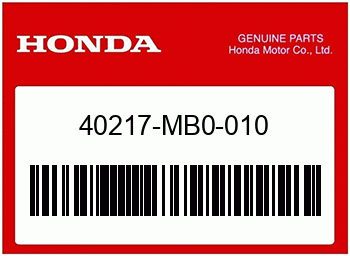 Honda FUEHRUNG, SIMMERRING, Honda-Teilenummer 40217MB0010