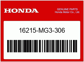 Honda TEIL WIRD AUSVERK., Honda-Teilenummer 16215MG3306