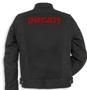 Ducati Original Stoff-Jacke Summer 2 Motorradjacke ForceTech-Protektoren Spidi 