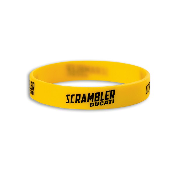 Ducati Scrambler Silikonarmband Milestone