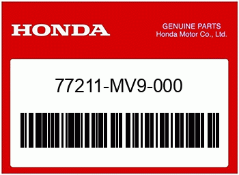 Honda STUETZE, SITZVERKLEIDUNG, Honda-Teilenummer 77211MV9000
