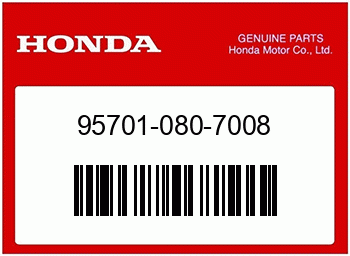 Honda FLANSCHENSCHRAUBE, 8X70, 957010807008