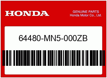 Honda AUSLASS, FRISCHLUFT *TYPE, Honda-Teilenummer 64480MN5000ZB