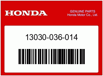 Honda KOLBENRING SATZ (0,50 RIK, Honda-Teilenummer 13030036014