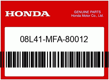 Honda RUBBER, SPACER RIGHT, Honda-Teilenummer 08L41MFA80012