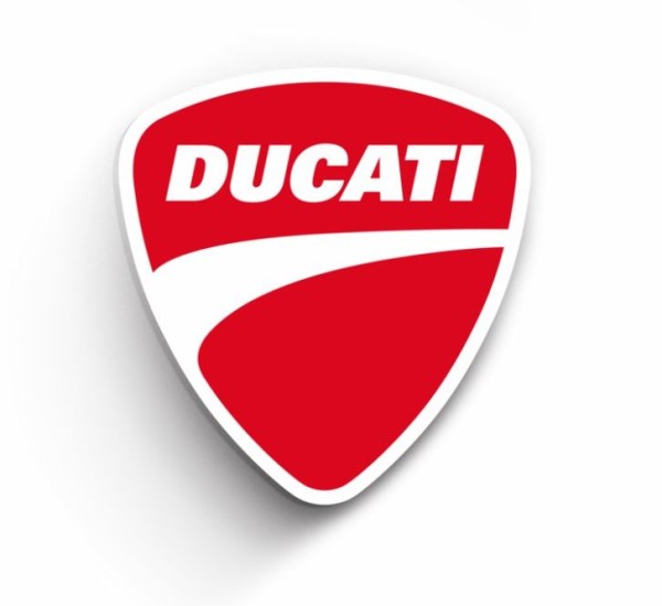DUCATI METALLSCHILD