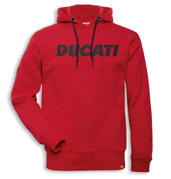 Ducati Original Sweatshirt mit Kapuze Hoodie rot
