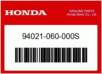 Honda HUTMUTTER, 6MM, Honda-Teilenummer 94021060000S