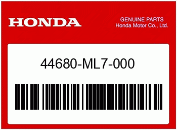 Honda HALTER, GETRIEBEKASTEN, Honda-Teilenummer 44680ML7000