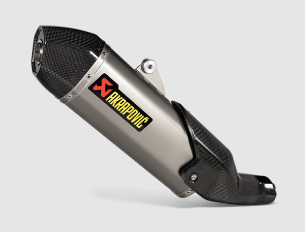 Akrapovic Slip-On Endschalldämpfer (Titanium) Desert-X