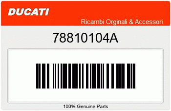 Ducati DICHTUNGSDECKEL, Ducati-Teilenummer 78810104A