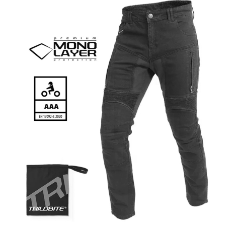 Germot Trilobite Motorradjeans Parado Schwarz