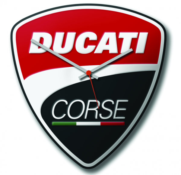 DUCATI Original Ducati CORSE Wanduhr