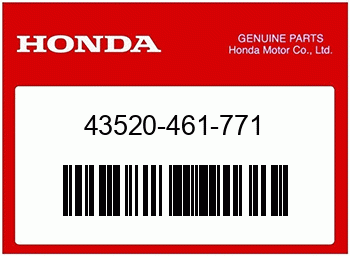 Honda HAUPTBREMSZYLINDER HI., Honda-Teilenummer 43520461771