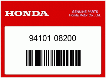 Honda GLATTE SCHEIBE, 8MM, Honda-Teilenummer 9410108200