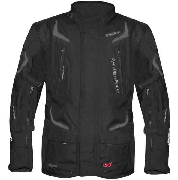 Germot Textiljacke Allround lang Herren schwarz