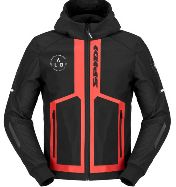 SPIDI Hoodie Armor Evo 2 Rot
