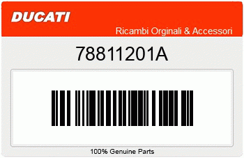 Ducati DICHTUNG, Ducati-Teilenummer 78811201A