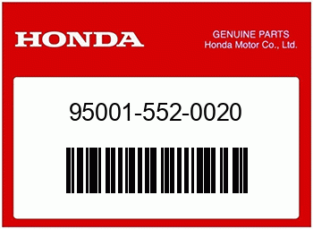 Honda TEIL WIRD AUSVERK., Honda-Teilenummer 950015520020
