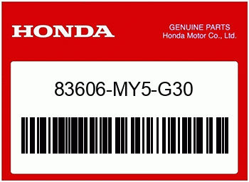 Honda GUMMI B, SEITENVERKLEIDUNG, 83606MY5G30