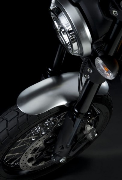 Ducati Original Satz Kotflügel aus satiniertem Aluminium