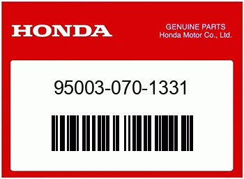 Honda SCHLAUCH 4X7X130, Honda-Teilenummer 950030701331