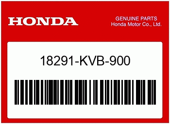 Honda DICHTUNG, AUSPUFFROHR, Honda-Teilenummer 18291KVB900
