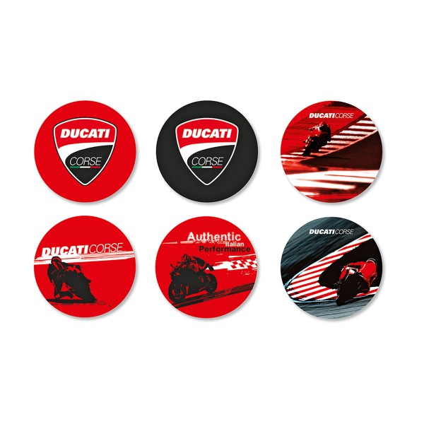 Ducati Corse Glasuntersätze