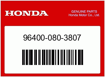 Honda FLANSCHENSCHRAUBE, 8x38 , Honda-Teilenummer 964000803807