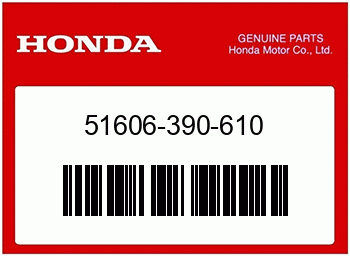 Honda GABELABDECKUNG VORNE LI., Honda-Teilenummer 51606390610
