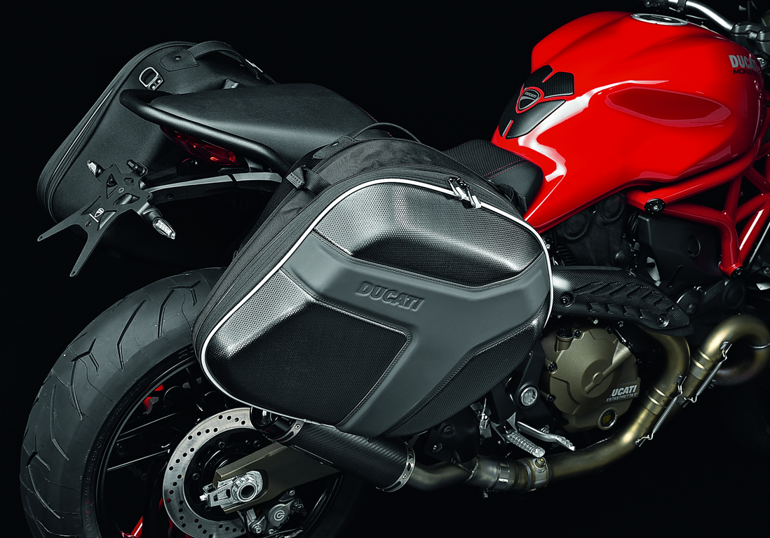 Ducati Original Seitenkoffer aus thermogeformtem ABS Monster