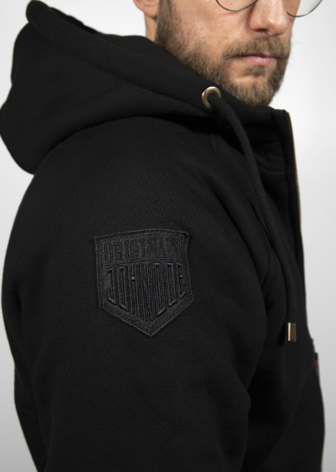 John Doe Hoodie Kevlar ® Motorrad Pullover Schwarz Hoody »