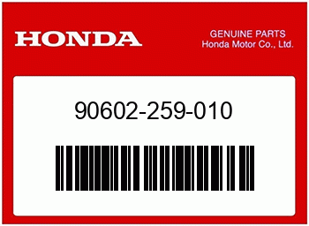 Honda AUSSENSPRENGRING, 25MM, Honda-Teilenummer 90602259010