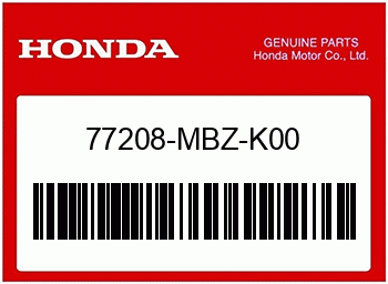 Honda FESTSTELLGUMMI B, SITZ, Honda-Teilenummer 77208MBZK00