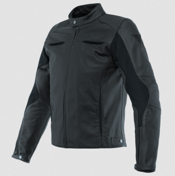 Dainese RAZON 2 Motorrad Lederjacke schwarz