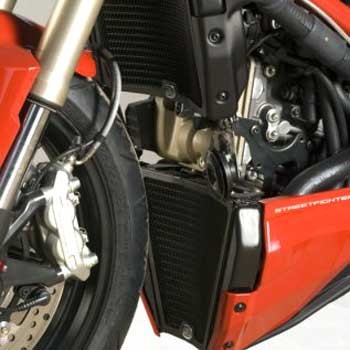 R&G Kühlergitter Set Wasser & Öl Ducati Streetfighter 848